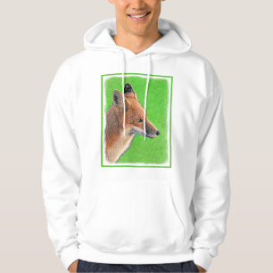 Sudadera Pintura de Red Fox - Arte de vida salvaje original