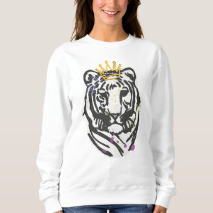 Sudadera Pintura de tigre