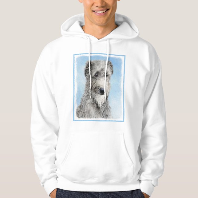 Sudadera Pintura escocesa del perro - Ar original del perro (Anverso)