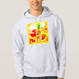 Sudadera Pintura exótica de frutas tropicales. ¡Hazte con u