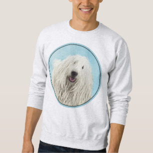 Sudadera Pintura Komondor - Arte Perro Original Cuto