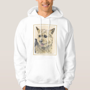 Sudadera Pintura Norwich Terrier - Arte de Perro Original.