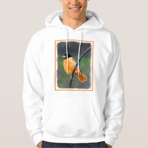 Sudadera Pintura Oriole - Arte original de aves