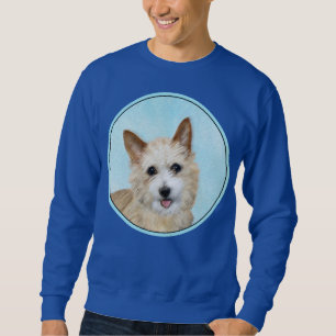 Sudadera Pintura portuguesa de Podengo Pequeno - Arte origi