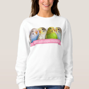 Sudadera Pintura realista de los Budgerigars