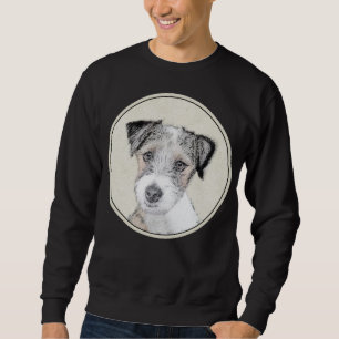 Sudadera Pintura Rusell Terrier - Arte Perro Original