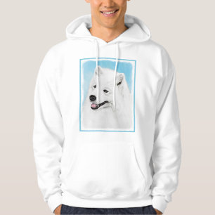 Sudadera Pintura Samoyed - Arte Perro Original Cuto