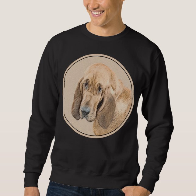 Sudadera Pintura Sangrienta - Arte Perro Original. (Anverso)