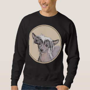 Sudadera Pintura sin pelo de cremallera china arte original