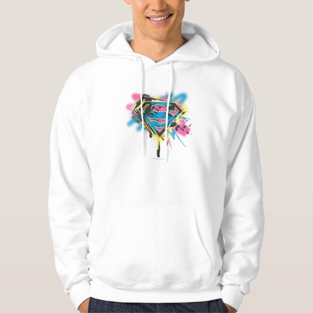Sudadera Pintura superchica y derrames (Anverso)
