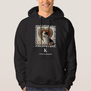 Sudadera Pinturas fotográficas de perros Impresiones Monogr