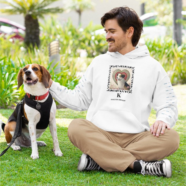 Sudadera Pinturas fotográficas de perros Impresiones Monogr (Subido por el creador)