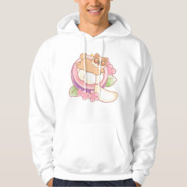 Sudadera Piou el Shiba: Siesta Real del Mangostán Kawaii