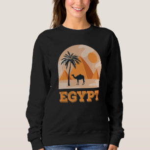 Sudadera Pirámides de Egipto Camello Desierto Animal Camell
