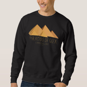 Sudadera Pirámides De Giza Egipto Arqueología Historia