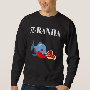 Sudadera Piranha Fish Math