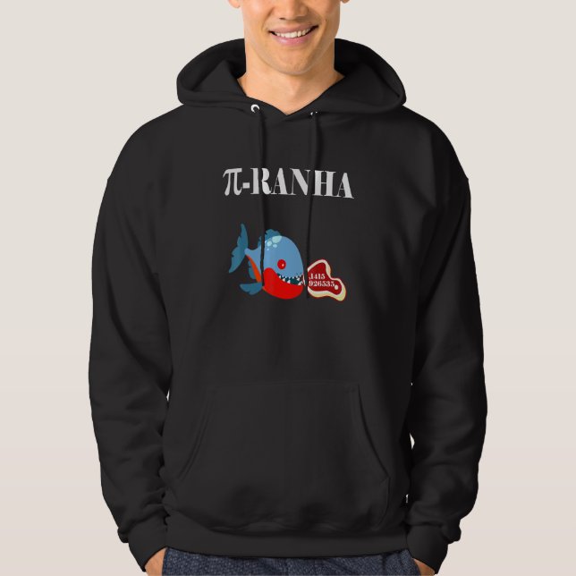 Sudadera Piranha Fish Math (Anverso)