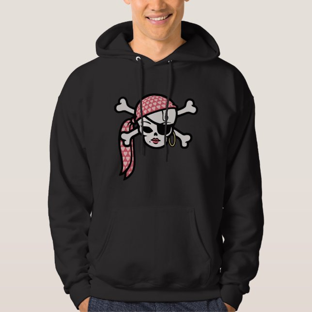 Sudadera Pirata atractivo (Anverso)