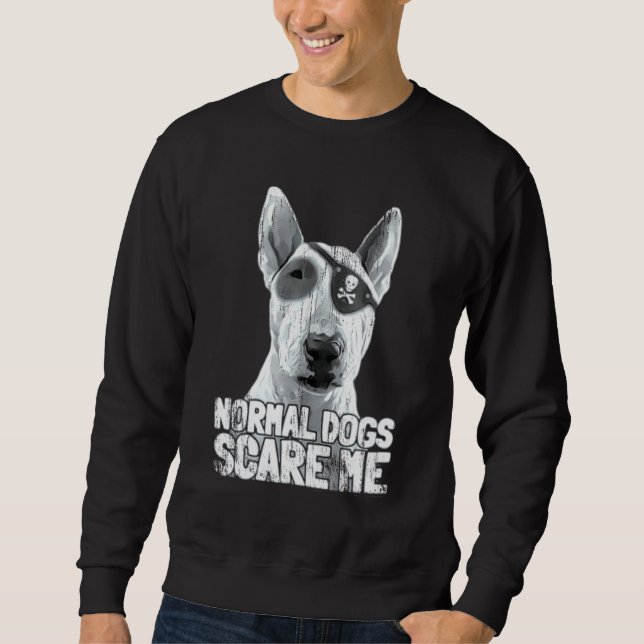 Sudadera Pirata de Bull Terrier (Anverso)