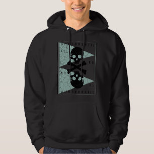 Sudadera Pirata de huesos y calaveras