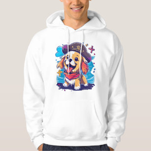 Sudadera Pirata de perro de Golden Retriever