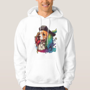 Sudadera Pirata de perro de Golden Retriever