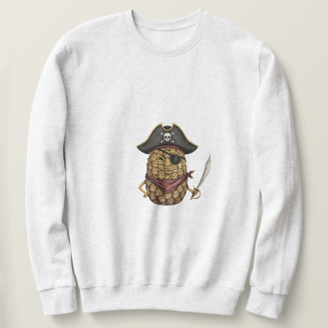 Sudadera Pirata de Piña (Anverso del diseño)