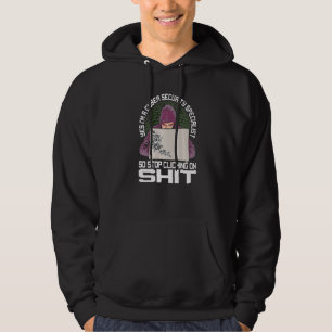 Sudadera Pirata Informático de Sombrero Blanco para un Espe