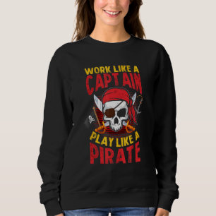 Sudadera Pirata pirata pirata barco capitán pirata pirata p