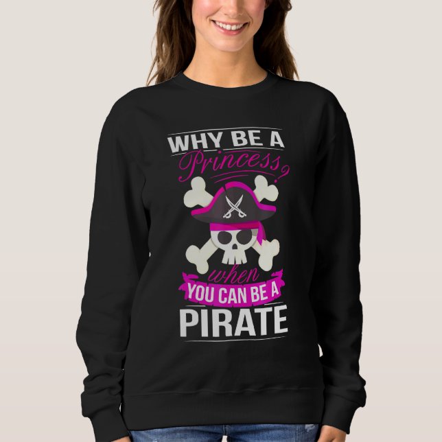 Sudadera Pirata Princesa Vestimenta a las Piratas Booty Pir (Anverso)