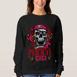Sudadera Pirate Gigi Halloween Skull Pirate Costume Familia