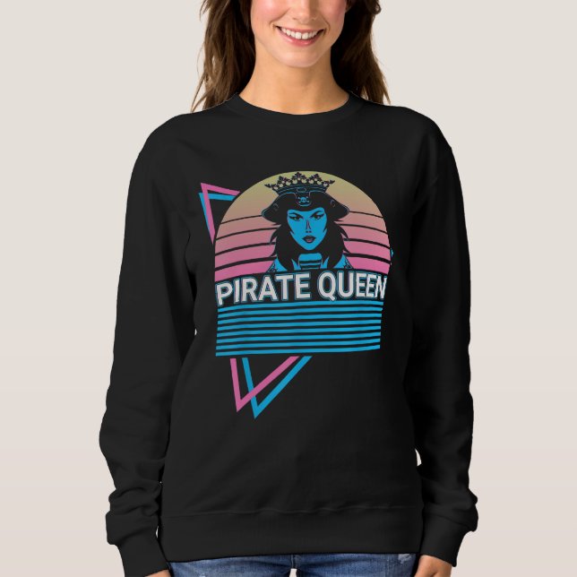 Sudadera Pirate Queen Pirate Queen Retro (Anverso)