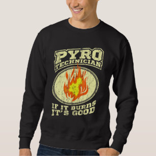 Sudadera Pirotécnico Crew Pyrotechnics Fireworks Pyro Sh