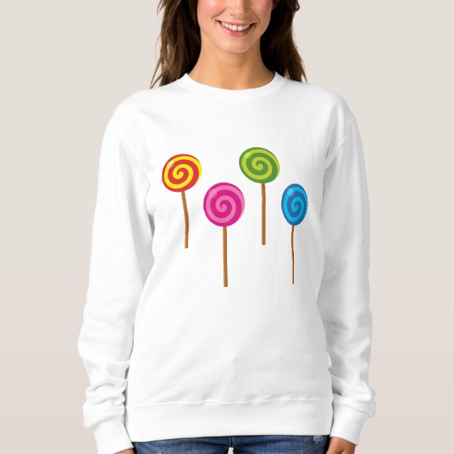 Sudadera Piruetas surtidas de colores (Anverso)