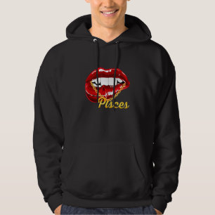 Sudadera Pisces Chica Juicy Lips Astrología de la Cadena de