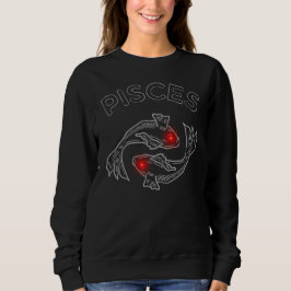 Sudadera Pisces Dark Astrology | Minimal Occult Zodiac