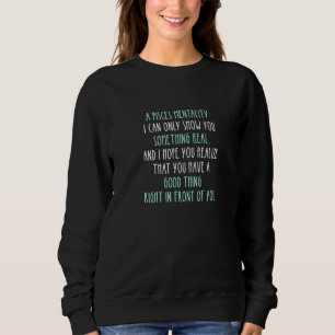 Sudadera Pisces Hechos Astrología Cita Horoscopio Rótulo Zo