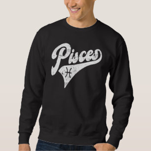Sudadera Pisces Retro Zodiac Astrología Horoscopio Pisos 2