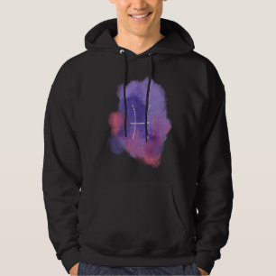 Sudadera Pisces Rótulo Zodiaco Cumpleaños Astrología Del Ho