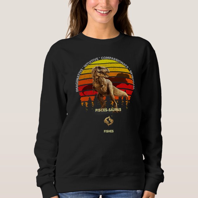 Sudadera Pisces Saurus Zodiac Pisces (19 De Febrero De 2010 (Anverso)