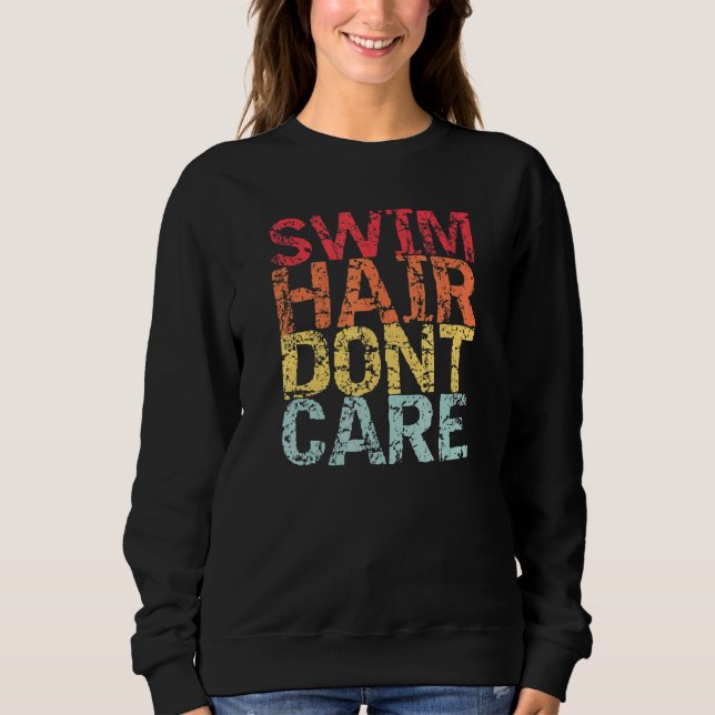 Sudadera Piscina Buceo Deportes Natación Pelo No (Anverso)