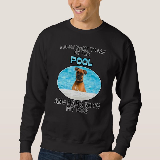 Sudadera Piscina y Hang W Boxer (Anverso)