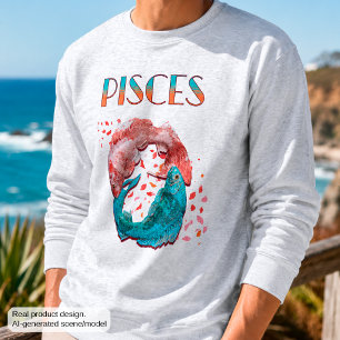 Sudadera Piscis Pez Zodíaco Horóscopo Signo de Astrología d