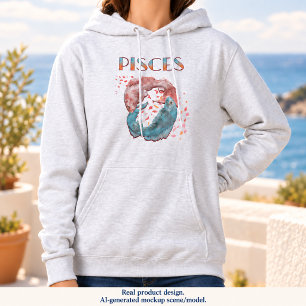Sudadera Piscis Pez Zodíaco Horóscopo Signo de Astrología d
