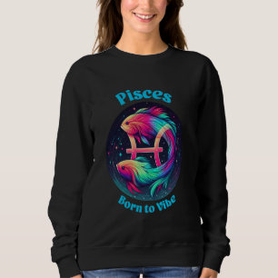 Sudadera Piscis Zodiac Astrología Pescado nacido en el Rótu
