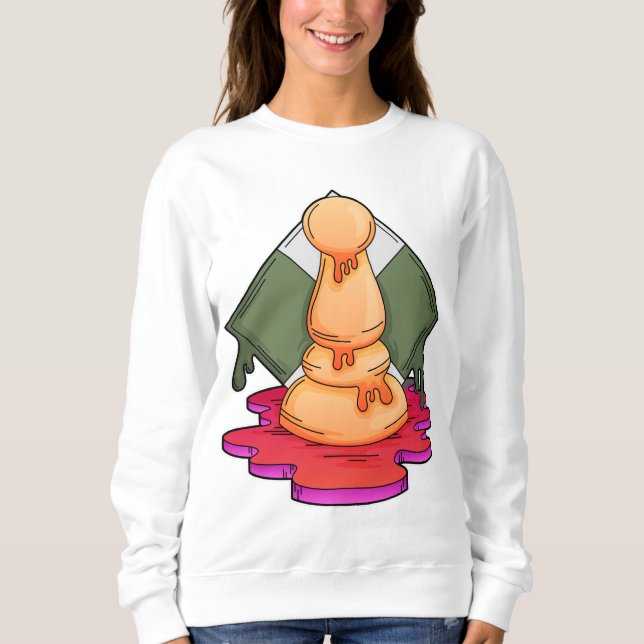 Sudadera Pista de ajedrez (Anverso)