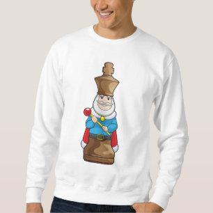 Sudadera Pista de ajedrez King Chess