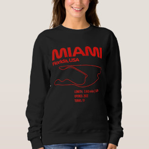 Sudadera Pista de carreras en Miami Circuitos de carreras d