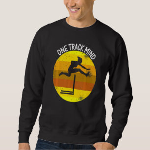 Sudadera Pista De Corredor Deportivo Y Pista Única De Atlet