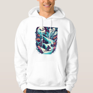 Sudadera Pista de esquí con fantasmas de Halloween